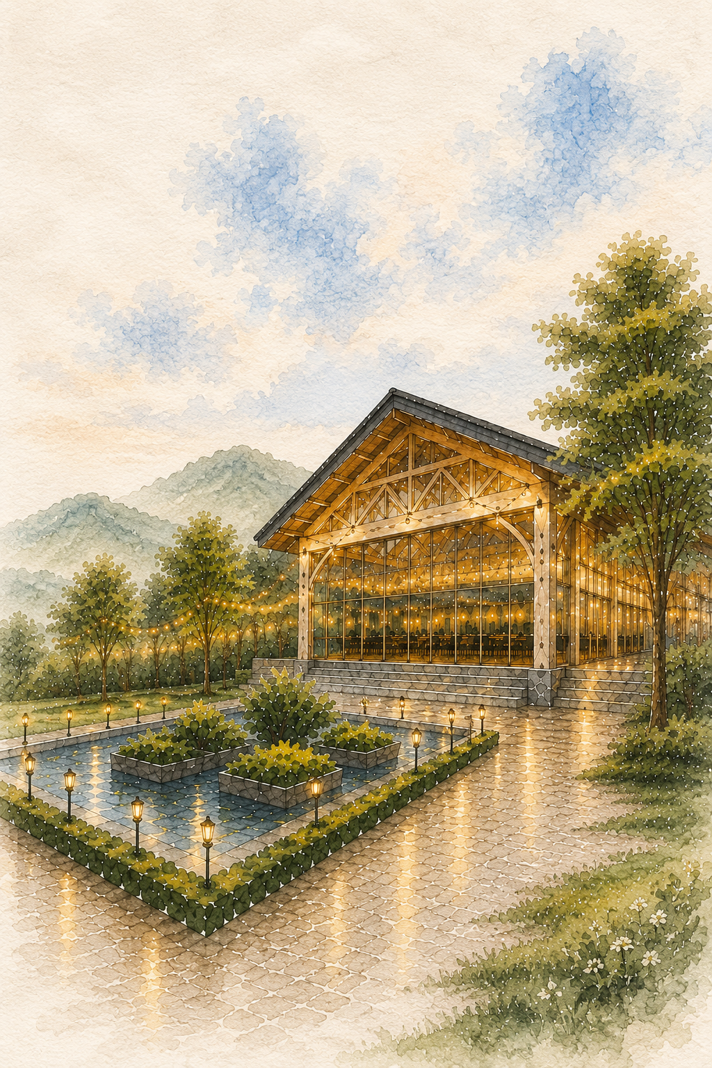 Azienda Verde Background