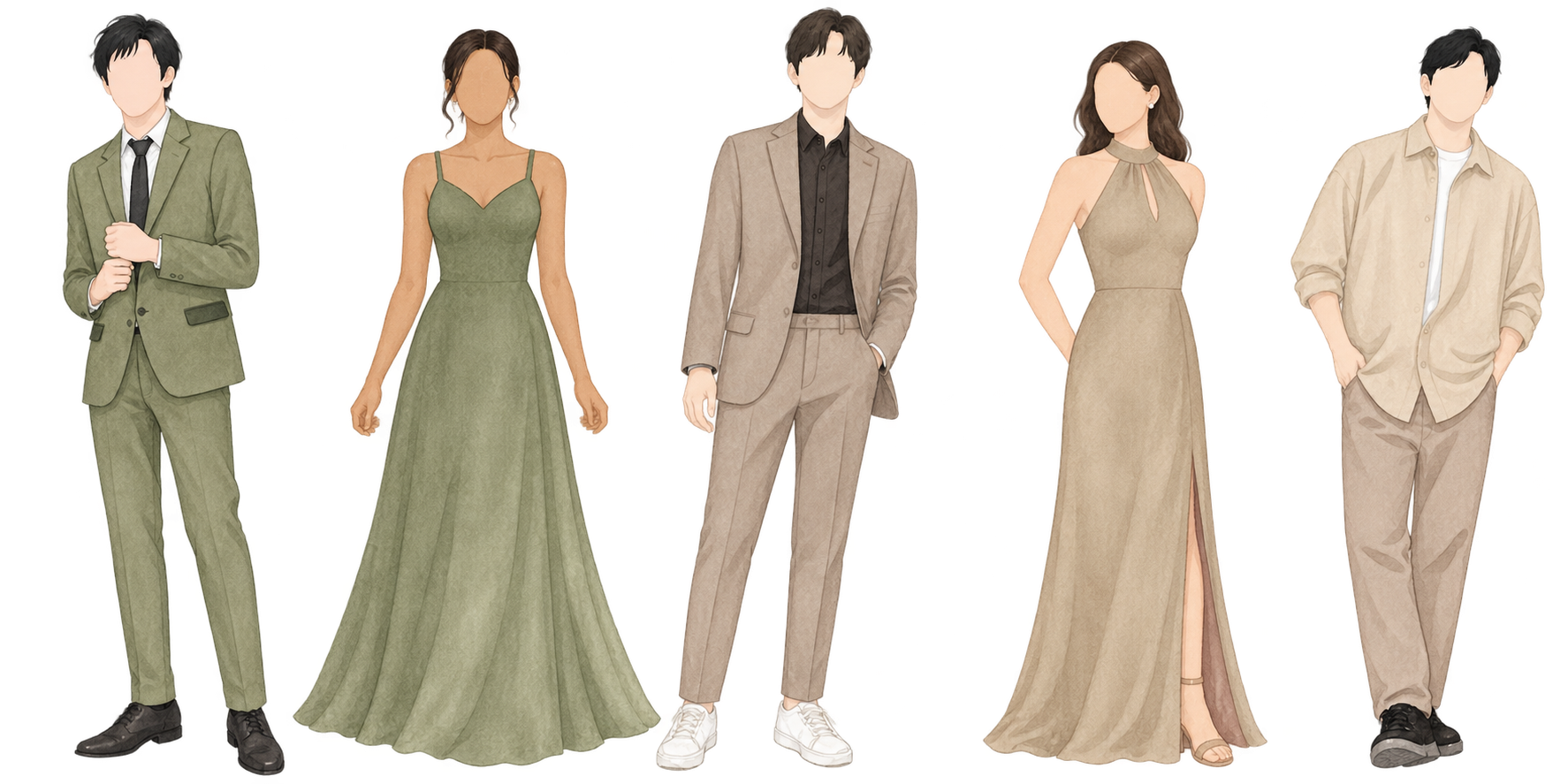 Guest Attire Examples